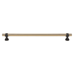 12" Dakota Bit Pull, Honey Bronze/Flat Black