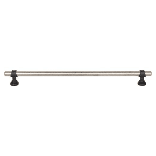 12" Dakota Bit Pull, Pewter Antique/Flat Black