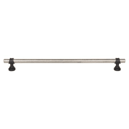 12" Dakota Bit Pull, Pewter Antique/Flat Black