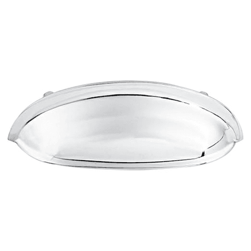 3" Somerset Cup Pull, Polished Chrome