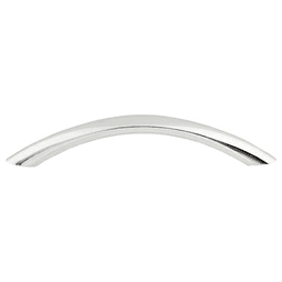5-1/16" Nouveau Bow Pull, Polished Chrome