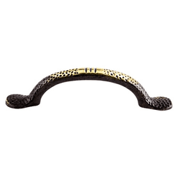 3-3/4" Britannia Warwick Fixed Pull, Dark Antique Brass