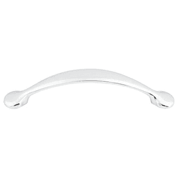 5-1/16" Nouveau Honeyman Pull, Polished Chrome