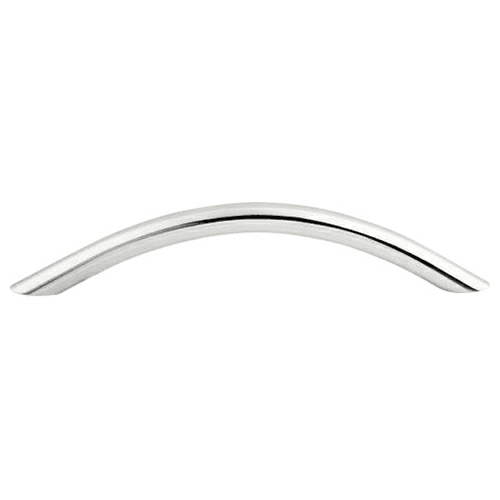 5-1/16" Nouveau Curved Wire Pull, Polished Chrome