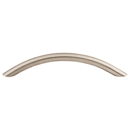 5-1/16" Nouveau Curved Wire Pull, Brushed Satin Nickel