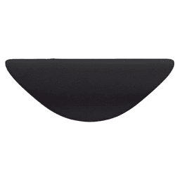1-1/4" Nouveau Cup Pull, Flat Black