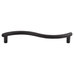 5-1/16" Nouveau Spiral Pull, Flat Black