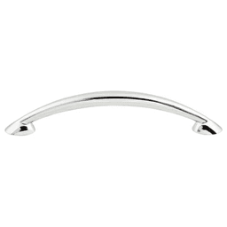 5-1/16" Nouveau Newport Pull, Polished Chrome