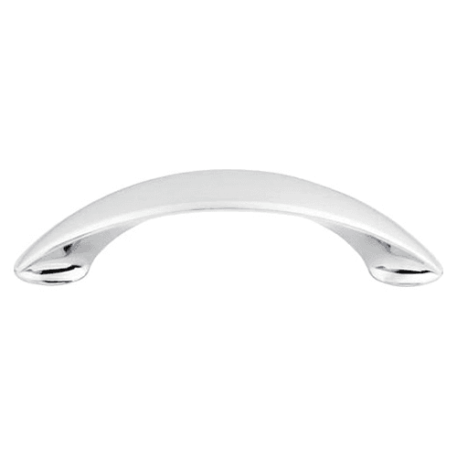3-3/4" Nouveau New Haven Pull, Polished Chrome