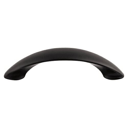3-3/4" Nouveau New Haven Pull, Flat Black