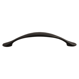 3-3/4" Nouveau Hartford Pull, Flat Black