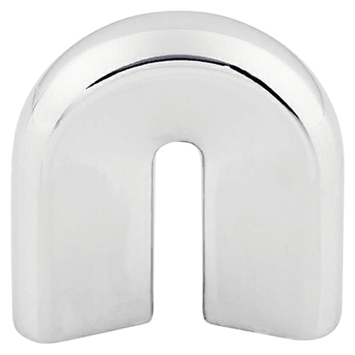 3/4" Nouveau U-Pull, Polished Chrome