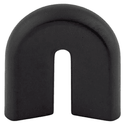3/4" Nouveau U-Pull, Flat Black