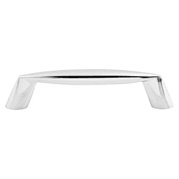 3-3/4" Nouveau Rung Pull, Polished Chrome