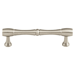 3-3/4" Appliance Nouveau Bamboo Pull, Brushed Satin Nickel