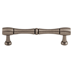 3-3/4" Appliance Nouveau Bamboo Pull, Pewter Antique