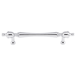 7" Appliance Somerset Finial Pull, Polished Chrome