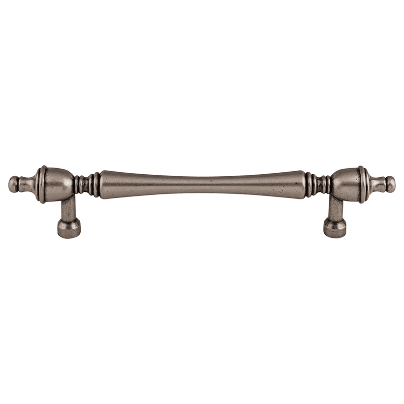 7" Appliance Somerset Finial Pull, Pewter Antique