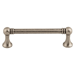 3-3/4" Edwardian Grace Pull, Pewter Antique