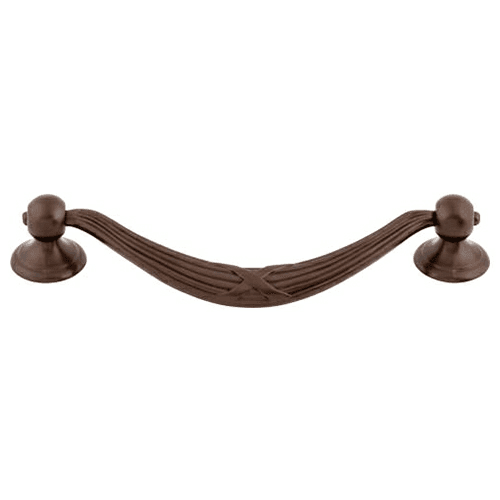 5-1/16" Edwardian Ribbon/Reed Drop Pull, Oil Rubbed Bronze