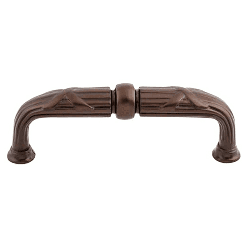 3-3/4" Edwardian Ribbon/Reed D-Pull, Oil Rubbed Bronze