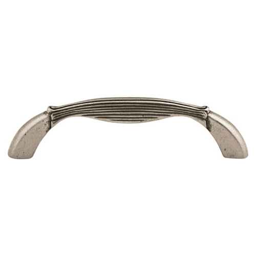 3-3/4" Edwardian Straight Pull, Pewter Antique