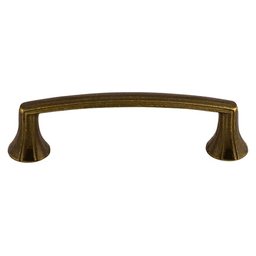 3-3/4" Edwardian Rue Pull, German Bronze