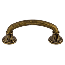 3" Edwardian Lund Pull, German Bronze
