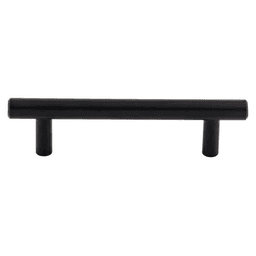 3-3/4" Hopewell Bar Pull, Flat Black