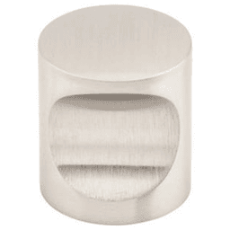 1" Stainless Steel Indent Knob, Stainless Steel