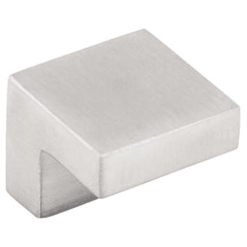 1" Stainless Steel Square Knob, Stainless Steel