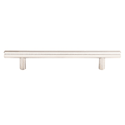 5-1/16" Stainless Steel Solid Bar Pull, Stainless Steel, 7-7/16" Length
