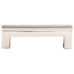 3-3/4" Stainless Steel Roselle Pull, Polished Stainless Steel