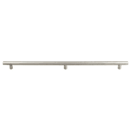 37-3/16" Stainless Steel Hollow Bar Pull, Stainless Steel