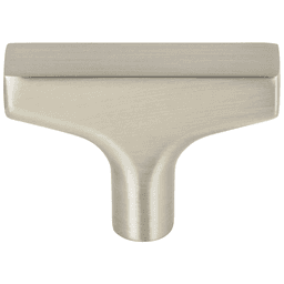 2" Grace™ Riverside T-Handle Knob, Brushed Satin Nickel