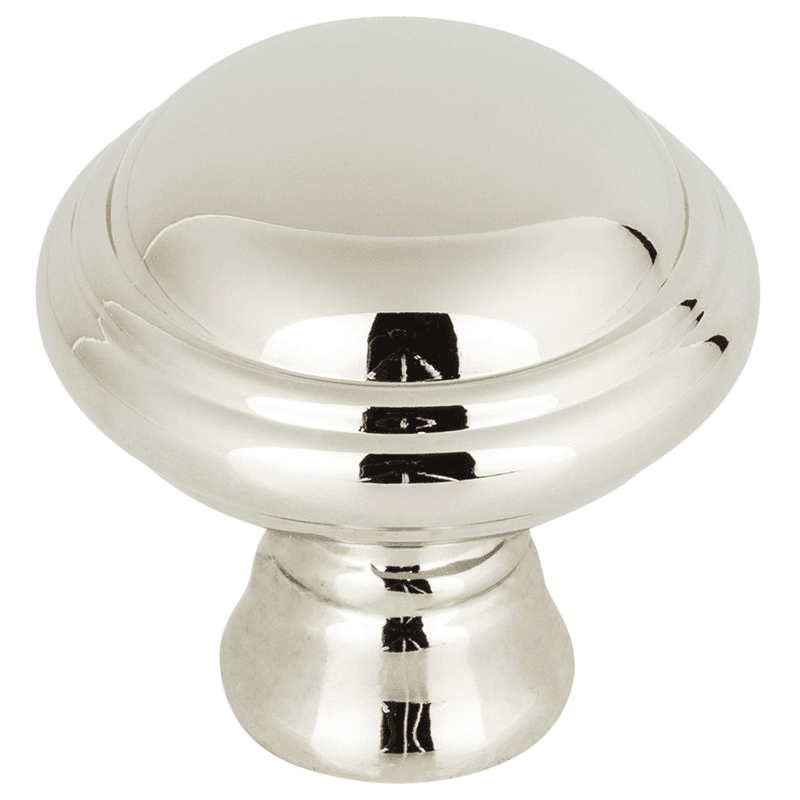 1-1/4" Grace Henderson Knob, Polished Nickel