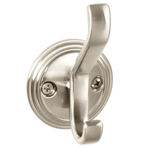 3-1/8" Ryland Hooks Reeded Hook, Brushed Satin Nickel