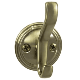 3-1/8" Ryland Hooks Reeded Hook, Honey Bronze