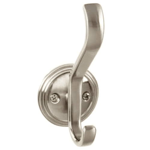 4-11/16" Ryland Hooks Reeded Hook, Brushed Satin Nickel