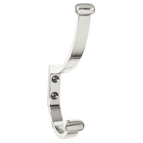 6-1/8" Ryland Hooks Hillmont Hook, Polished Chrome