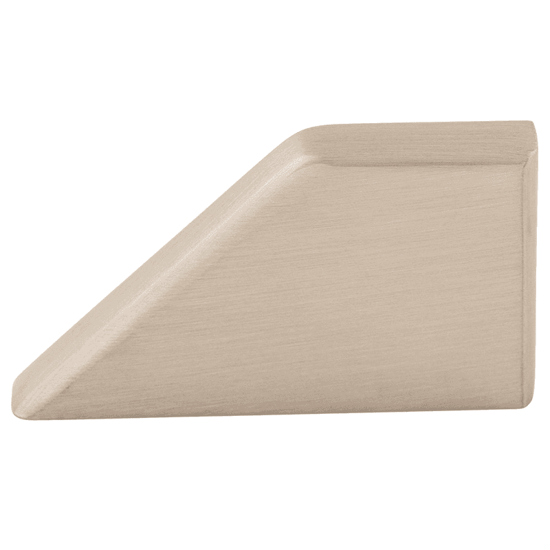 1" Sanctuary Tapered Pull, Brushed Satin Nickel