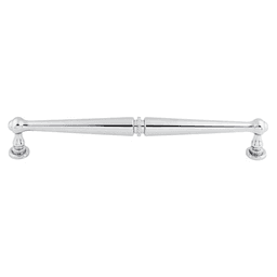 12" Edwardian Appliance Pull, Polished Chrome