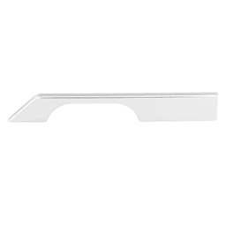 7" Sanctuary Tapered Bar Pull, Polished Chrome