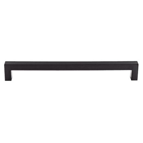 12" Nouveau Square Bar Appliance Pull, Flat Black