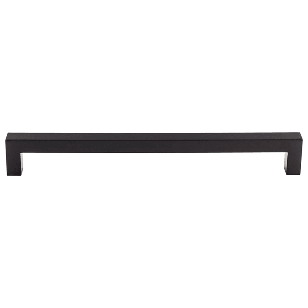 18" Nouveau Square Bar Appliance Pull, Flat Black