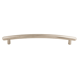 12" Curved Appliance Pull, Brushed Satin Nickel