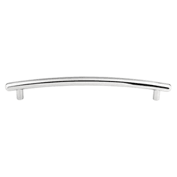 12" Curved Appliance Pull, Polished Chrome