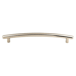 12" Curved Appliance Pull, Polished Nickel