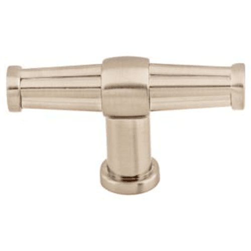2-1/2" Luxor T-Handle Knob, Brushed Satin Nickel