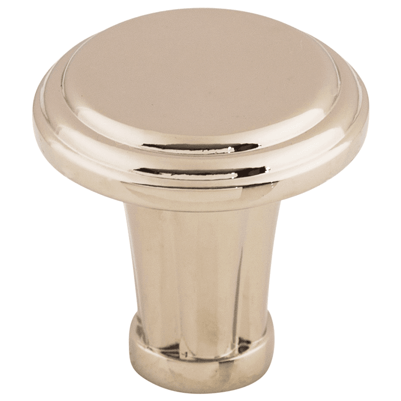 1-1/4" Luxor Knob, Polished Nickel